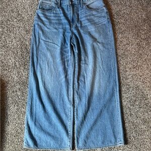 Madewell Wide Leg Jeans - Blue